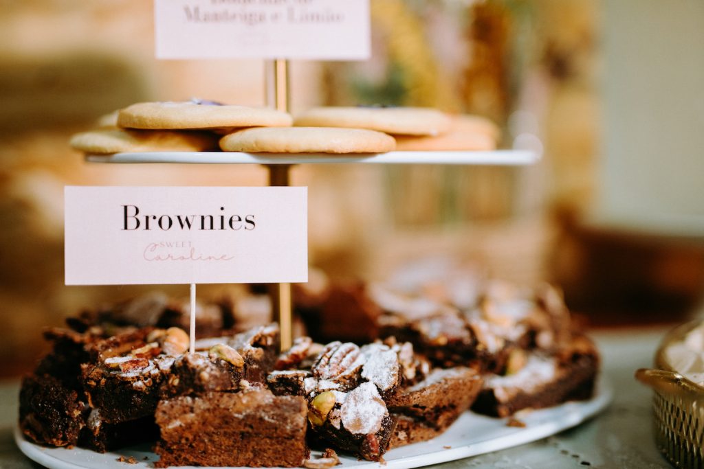 Mesa de Coffee Break para um serviço empresarial